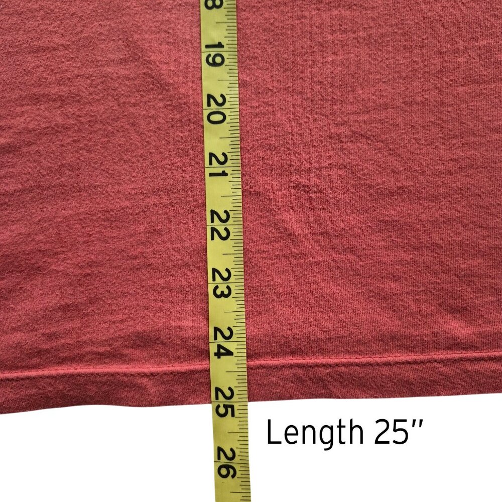 American Fighter Baseball Style Raglan 3/4 Sleeve Tee Orange Grey Graphic S - Picture 9 of 12